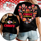 Kc.chiefs | Premium .n.f.l. Heartbeat Fan Spirit 3d Shirt