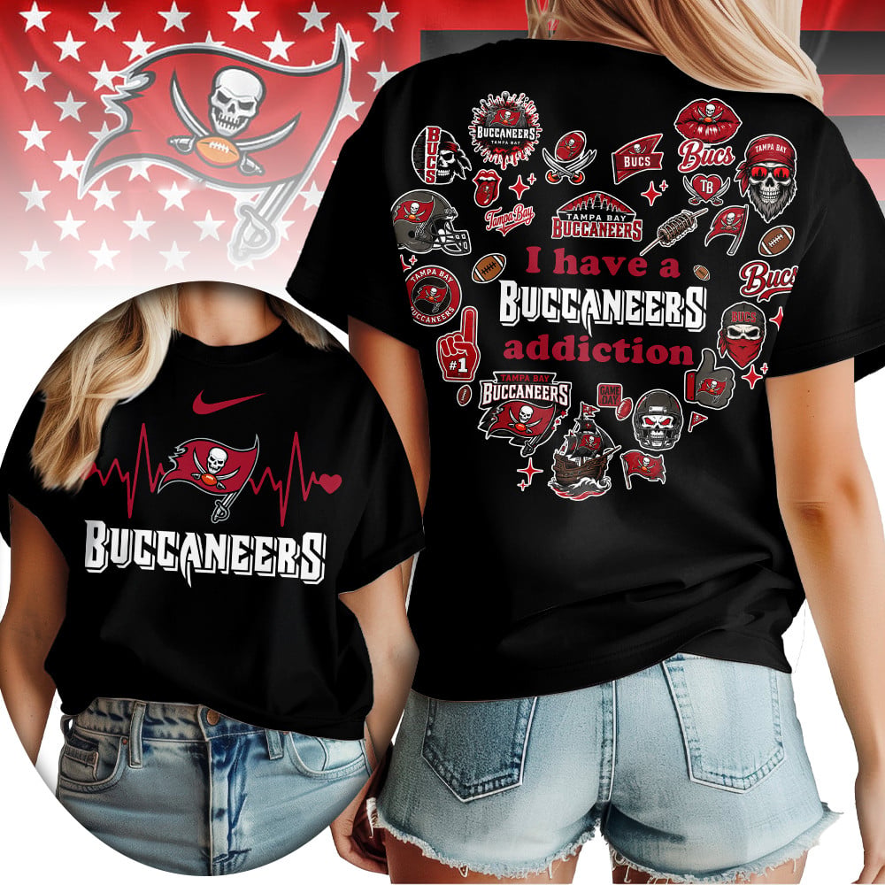 Tb.buccaneers | Premium .n.f.l. Heartbeat Fan Spirit 3d Shirt