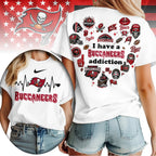 Tb.buccaneers | Premium .n.f.l. Heartbeat Fan Spirit 3d Shirt