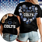 I.colts | Premium .n.f.l. Heartbeat Fan Spirit 3d Shirt