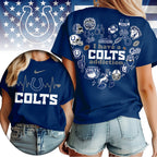 I.colts | Premium .n.f.l. Heartbeat Fan Spirit 3d Shirt