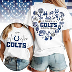 I.colts | Premium .n.f.l. Heartbeat Fan Spirit 3d Shirt