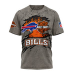 B.bills | Premium  Harley Davidson For Life 3d Shirt Nf1
