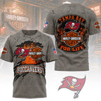 Tb.buccaneers | Premium  Harley Davidson For Life 3d Shirt Nf1