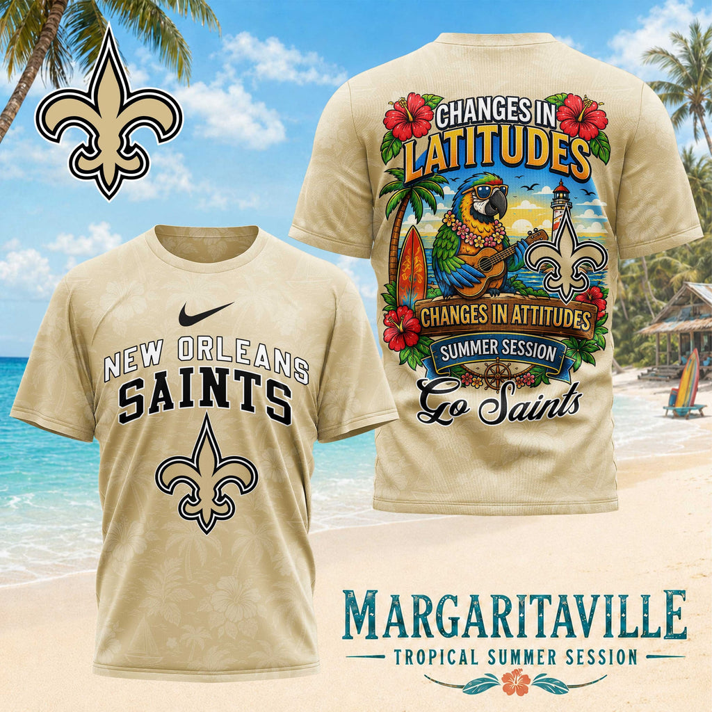 No.saints | Premium  Changes In Latitudes 3d Shirt Nf1