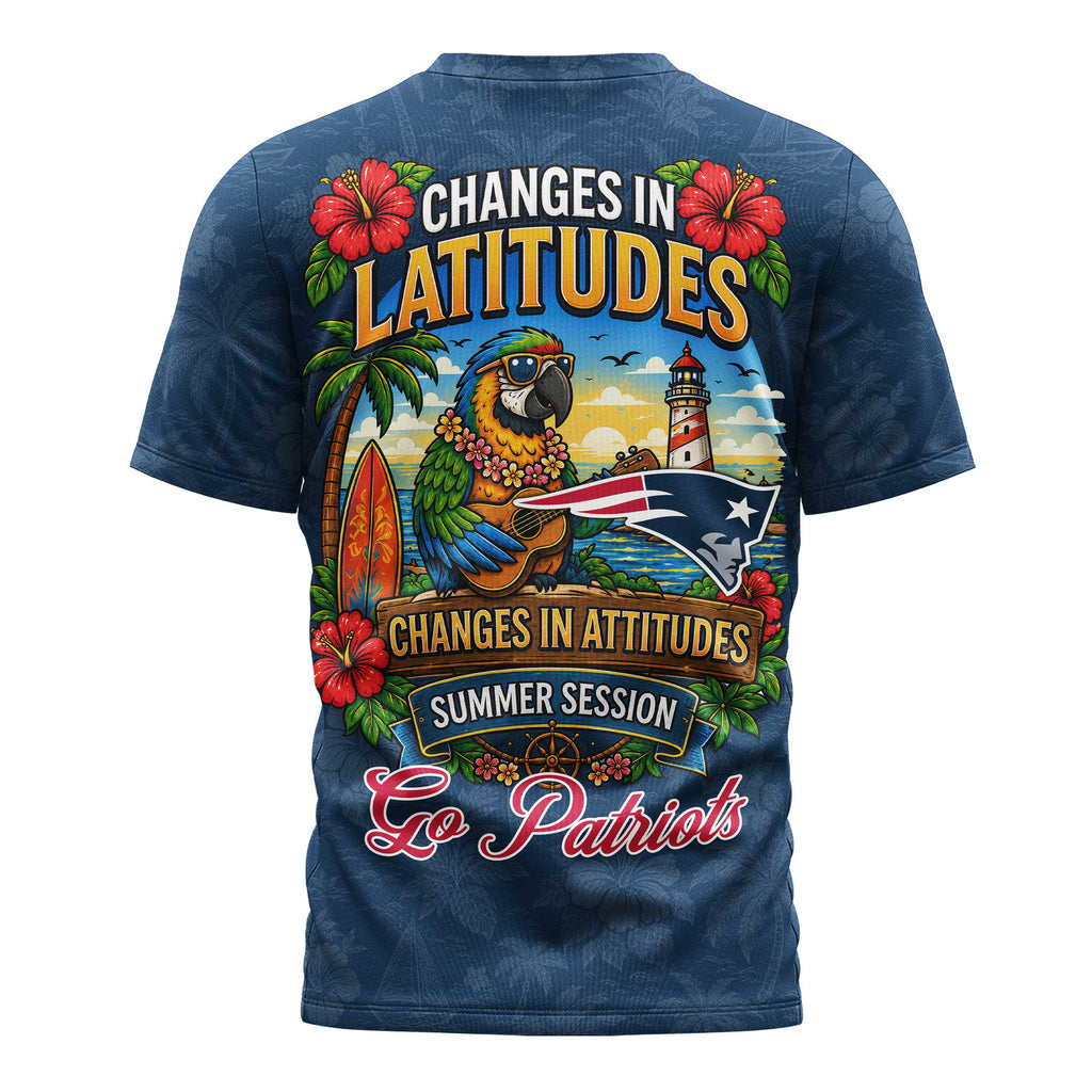 Ne.patriots | Premium  Changes In Latitudes 3d Shirt Nf1