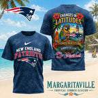 Ne.patriots | Premium  Changes In Latitudes 3d Shirt Nf1