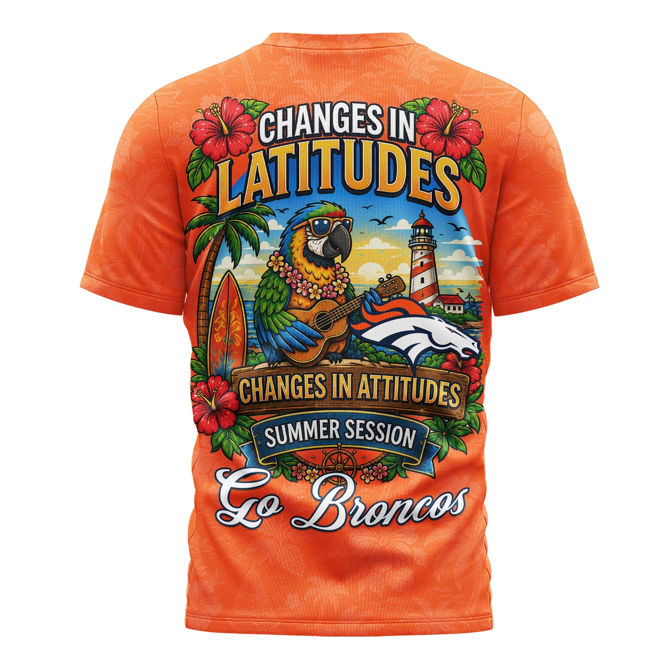 D.broncos | Premium  Changes In Latitudes 3d Shirt Nf1