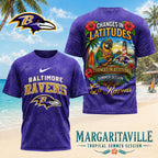 B.ravens | Premium  Changes In Latitudes 3d Shirt Nf1