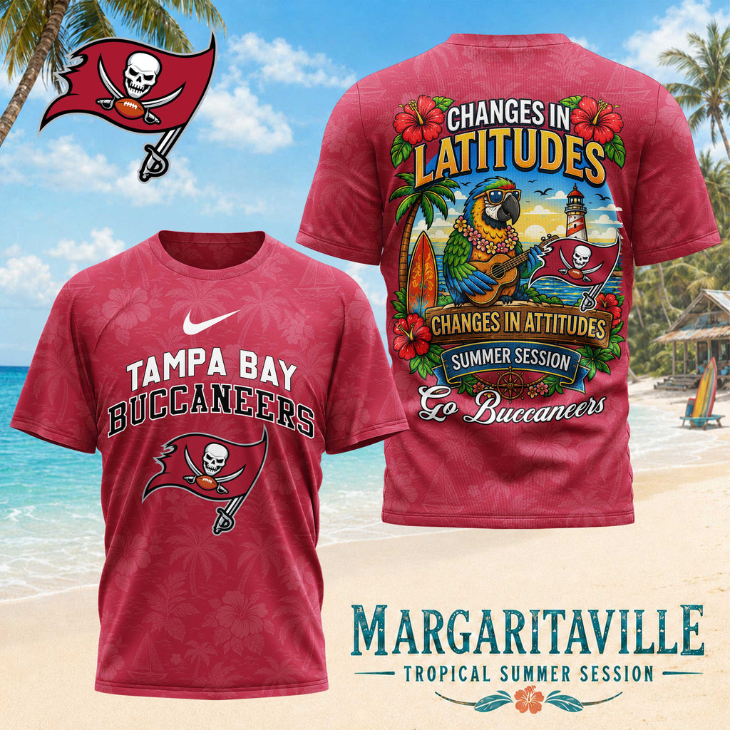 Tb.buccaneers | Premium  Changes In Latitudes 3d Shirt Nf1