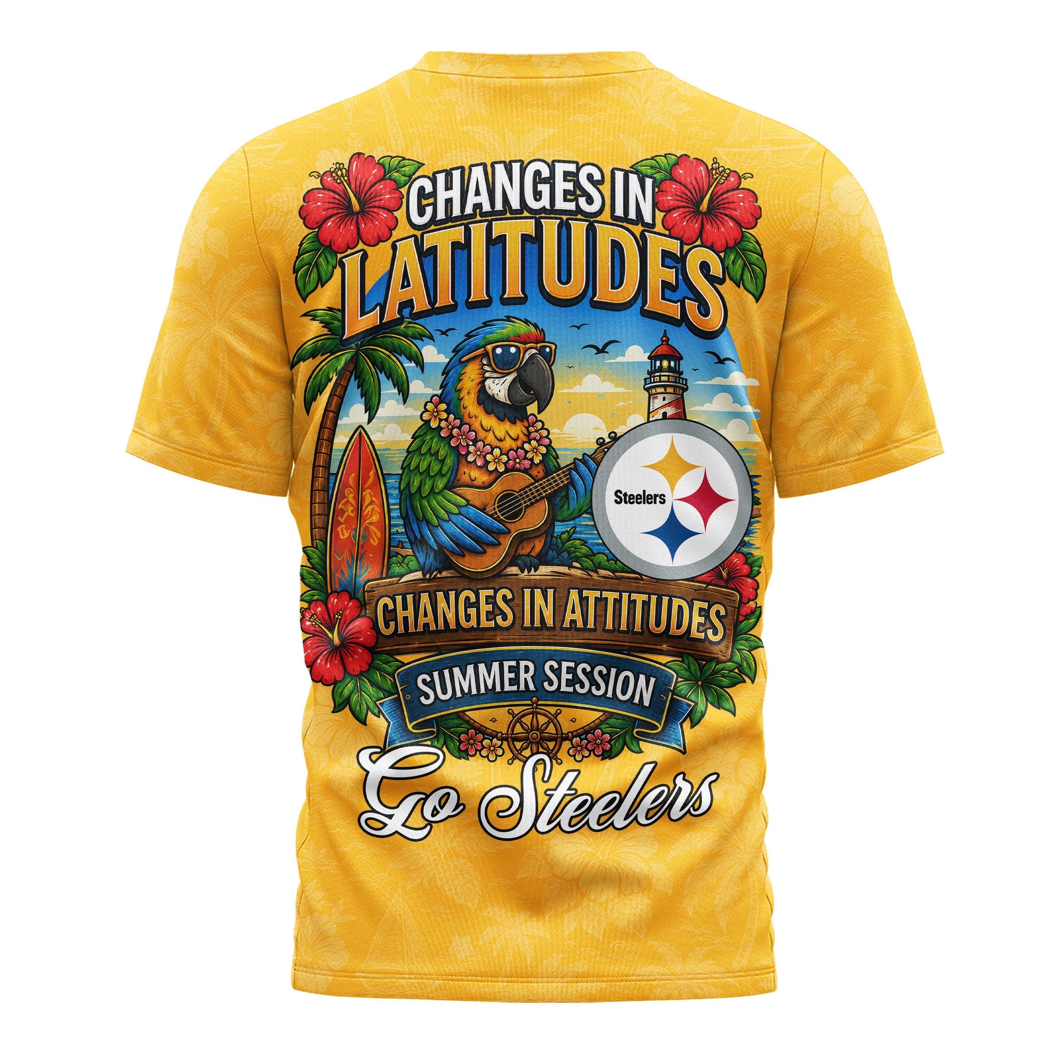 P.steelers | Premium  Changes In Latitudes 3d Shirt Nf1