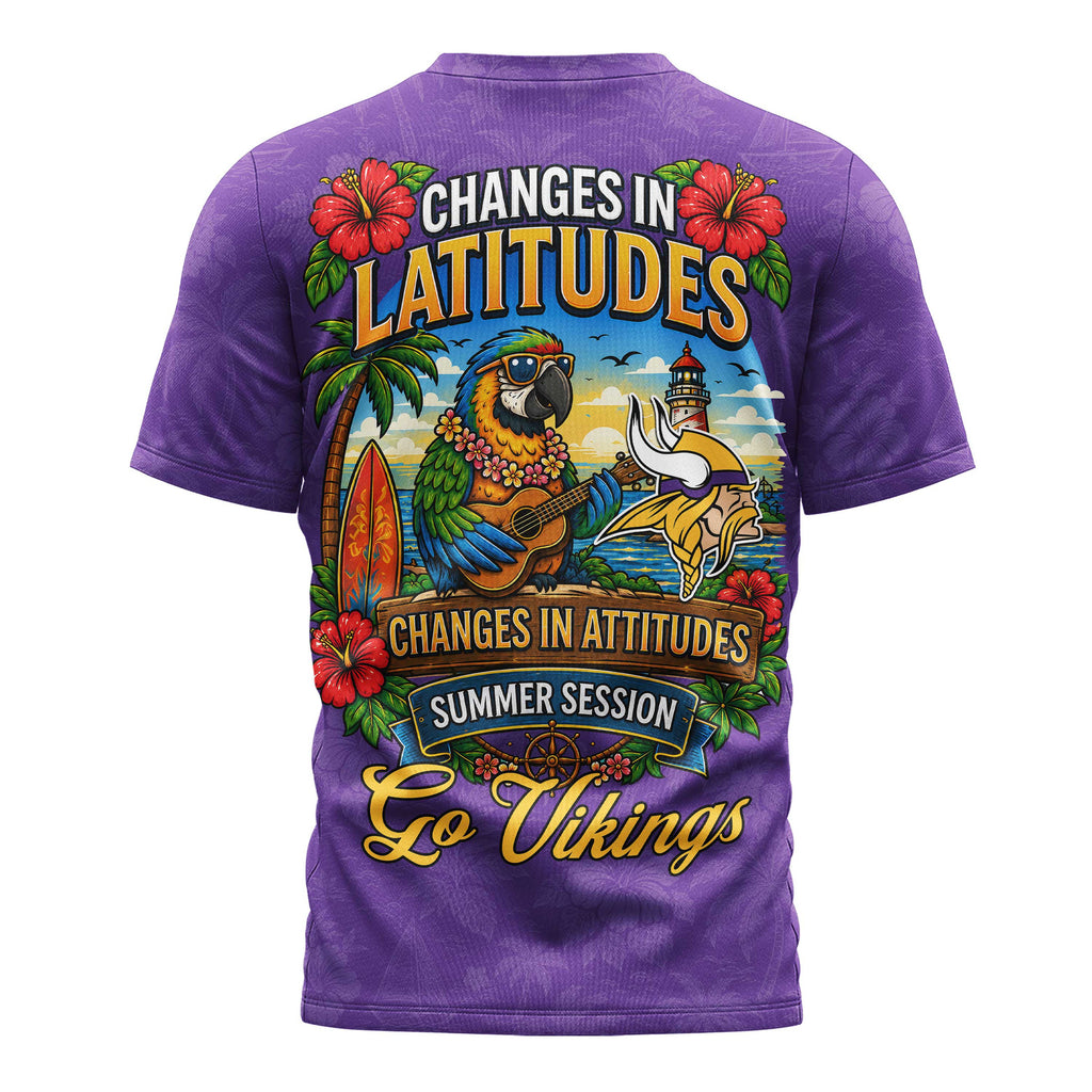 M.vikings | Premium  Changes In Latitudes 3d Shirt Nf1