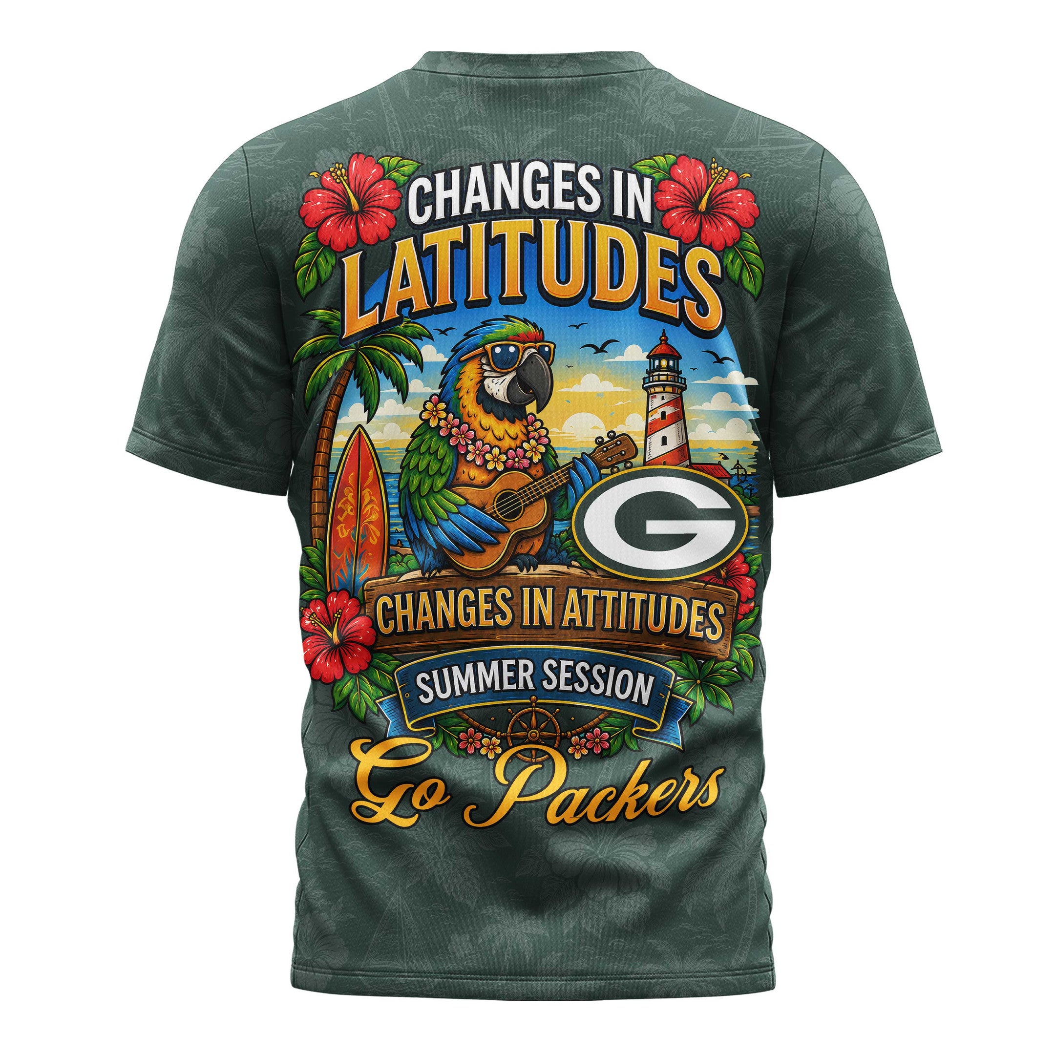 Gb.packers | Premium  Changes In Latitudes 3d Shirt Nf1