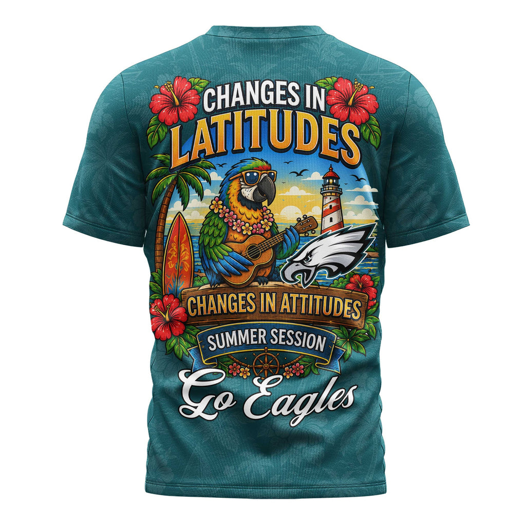 P.eagles | Premium  Changes In Latitudes 3d Shirt Nf1