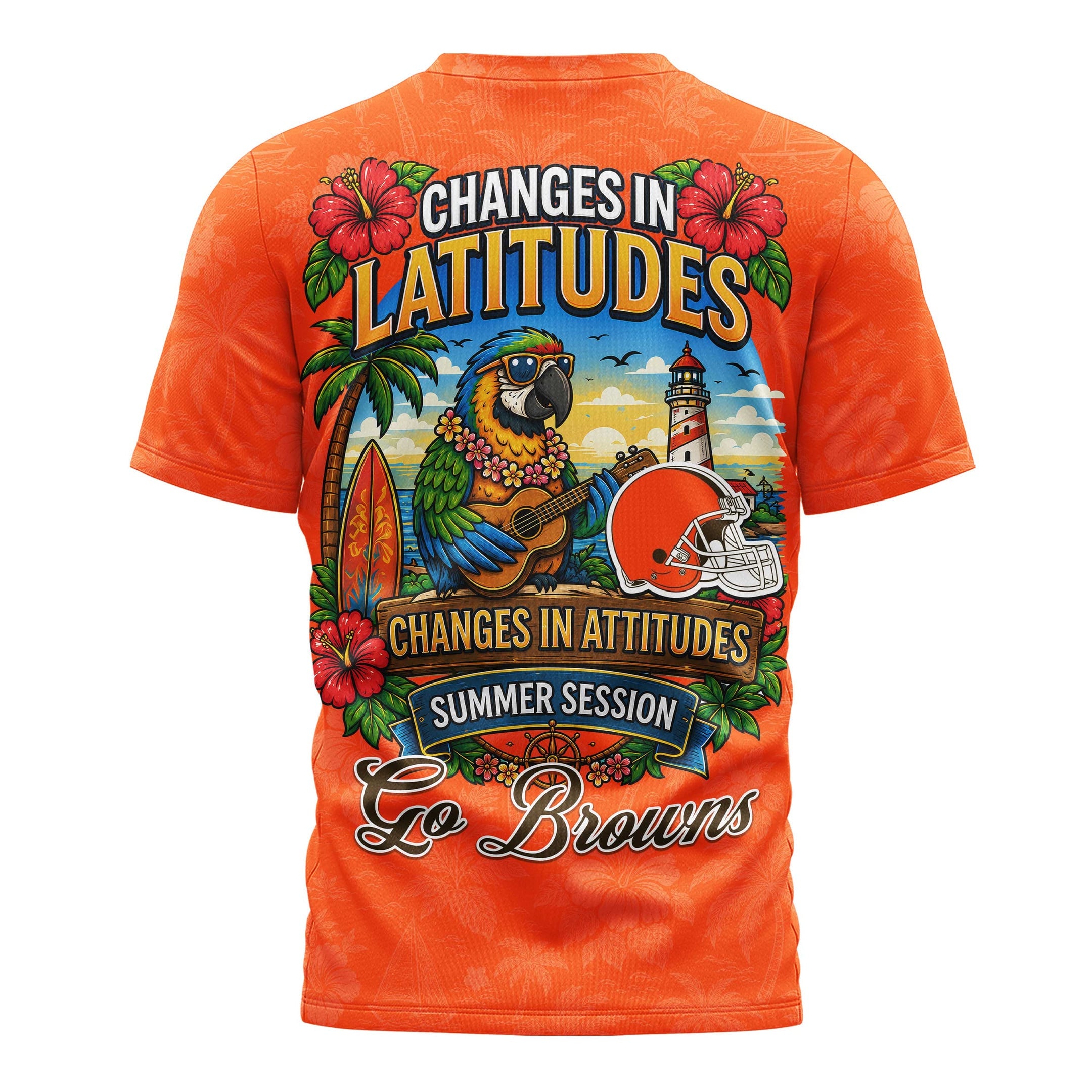 C.browns | Premium  Changes In Latitudes 3d Shirt Nf1