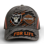 Lv.raiders | Premium  Harley Davidson For Life Classic Cap Nf1