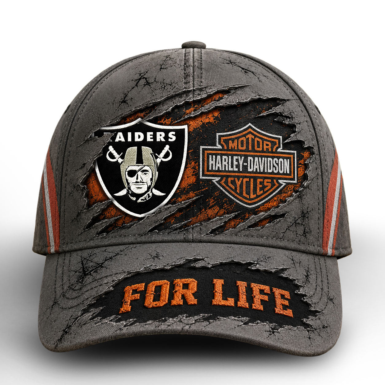 Lv.raiders | Premium  Harley Davidson For Life Classic Cap Nf1