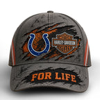 I.colts | Premium  Harley Davidson For Life Classic Cap Nf1