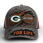 Gb.packers | Premium  Harley Davidson For Life Classic Cap Nf1