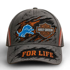 D.lions | Premium  Harley Davidson For Life Classic Cap Nf1