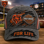 C.bears | Premium  Harley Davidson For Life Classic Cap Nf1