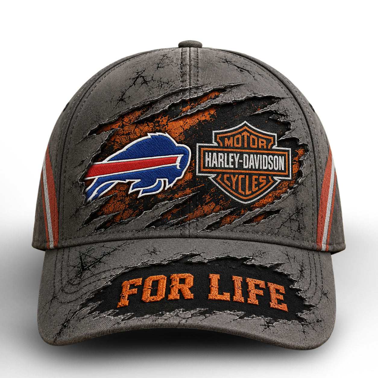 B.bills | Premium  Harley Davidson For Life Classic Cap Nf1