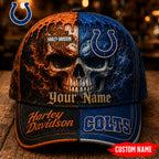 I.colts | Premium  Harley Davidson Split Skull Classic Cap Nf1
