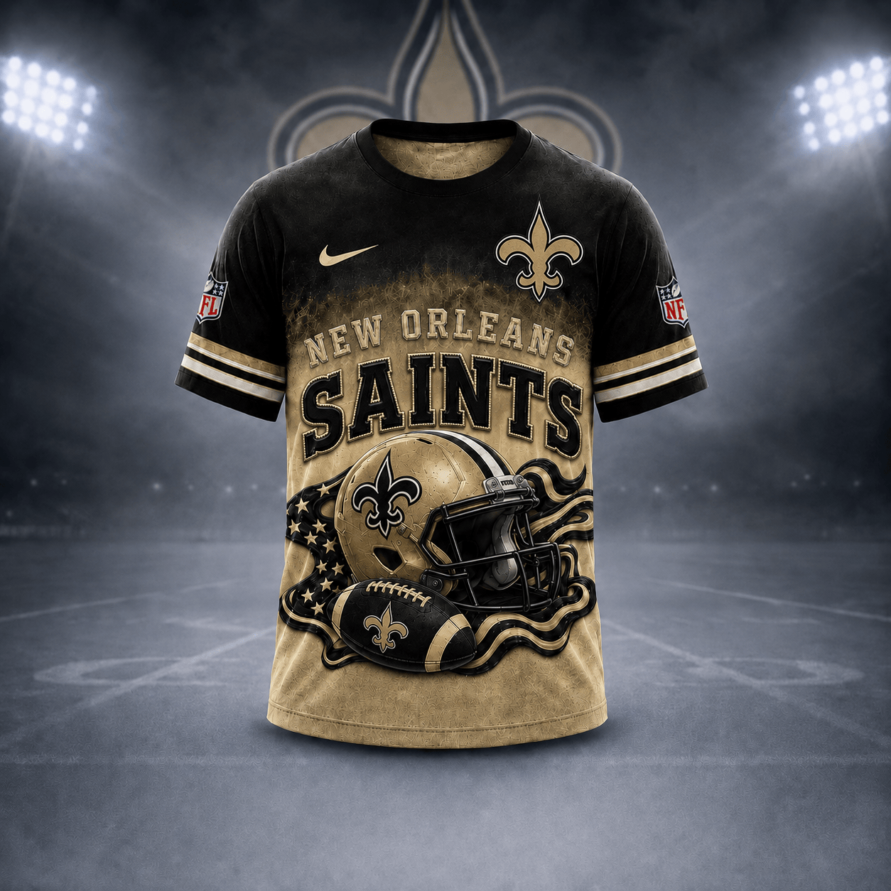 No.saints | Premium  Game Day Pride 3d Shirt Nf1