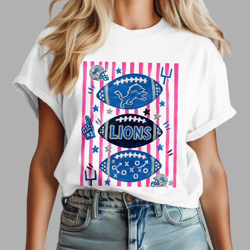 D.lions | Premium  Funky Striped Art 3d Shirt Nf1