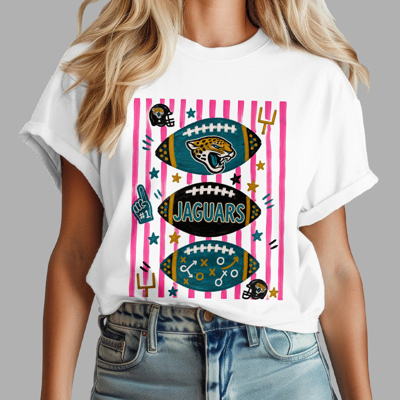 J.jaguars | Premium  Funky Striped Art 3d Shirt Nf1