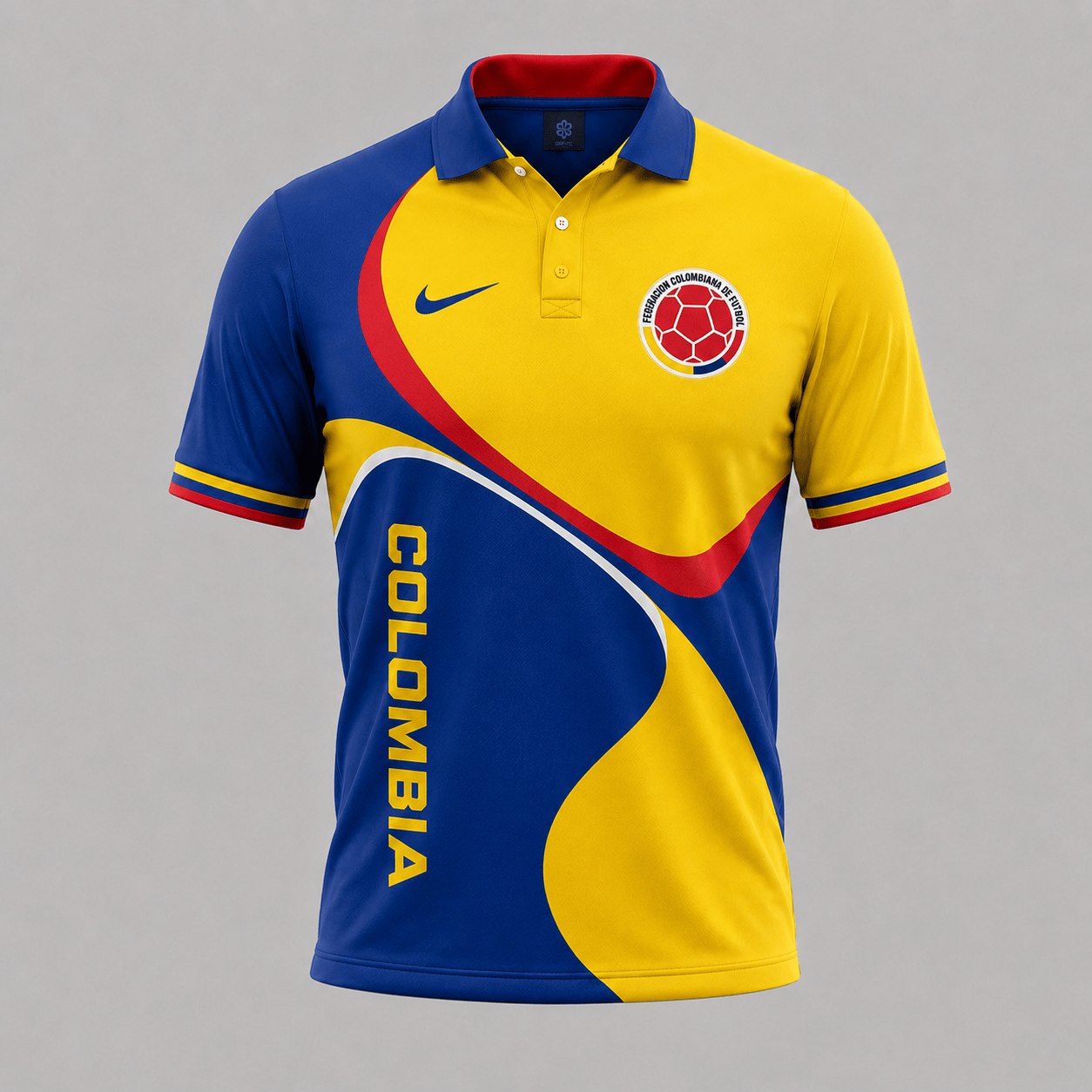 Colombia | Premium WC26 Victory Heritage Polo Shirt TD