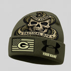 Gb.packers | Premium  Tactical Div Under Armour Beanie Hat Nf1
