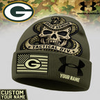 Gb.packers | Premium  Tactical Div Under Armour Beanie Hat Nf1