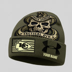 Kc.chiefs | Premium  Tactical Div Under Armour Beanie Hat Nf1