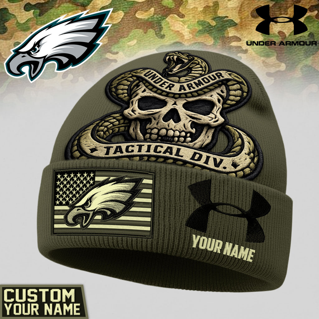 P.eagles | Premium  Tactical Div Under Armour Beanie Hat Nf1