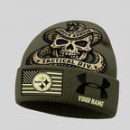 P.steelers | Premium  Tactical Div Under Armour Beanie Hat Nf1