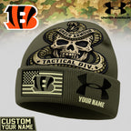 C.bengals | Premium  Tactical Div Under Armour Beanie Hat Nf1