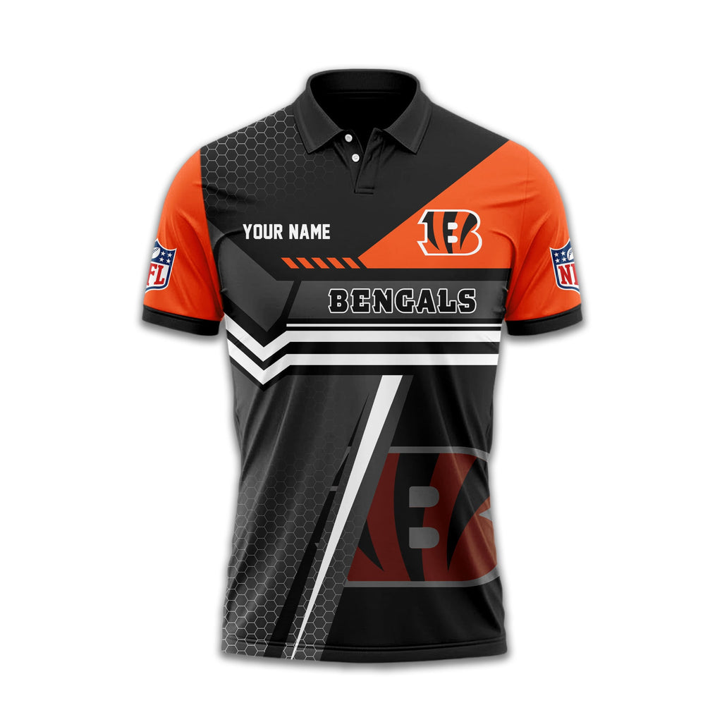 C.bengals | Premium  Inspired Custom Game Day Polo Td