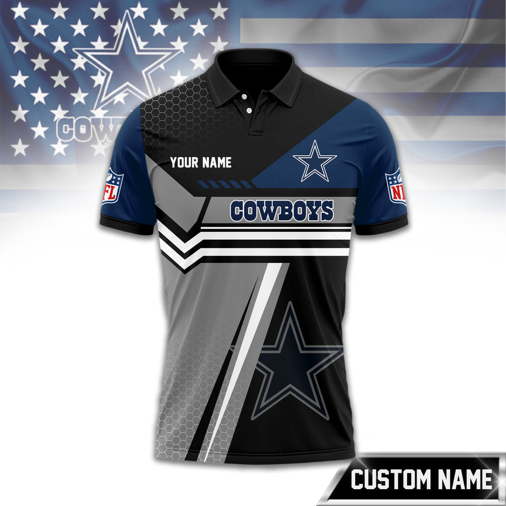 D.cowboys | Premium  Inspired Custom Game Day Polo Td