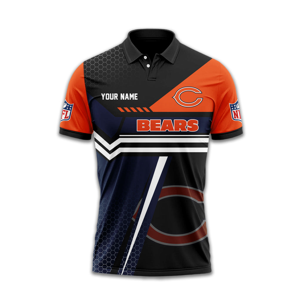 C.bears | Premium  Inspired Custom Game Day Polo Td