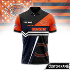 C.bears | Premium  Inspired Custom Game Day Polo Td