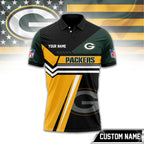 Gb.packers | Premium  Inspired Custom Game Day Polo Td