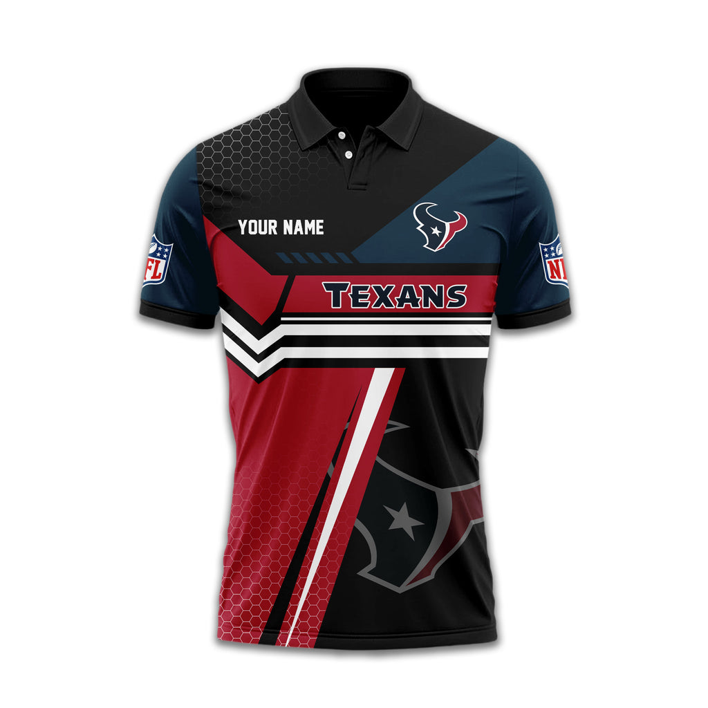 H.texans | Premium  Inspired Custom Game Day Polo Td