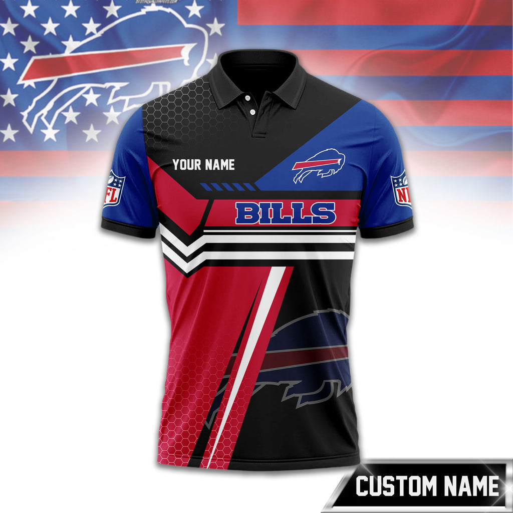 B.bills | Premium  Inspired Custom Game Day Polo Td