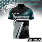 P.eagles | Premium  Inspired Custom Game Day Polo Td