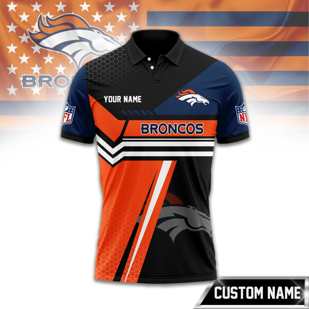 D.broncos | Premium  Inspired Custom Game Day Polo Td