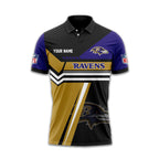 B.ravens | Premium  Inspired Custom Game Day Polo Td