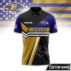 B.ravens | Premium  Inspired Custom Game Day Polo Td