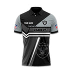 Lv.raiders | Premium  Inspired Custom Game Day Polo Td