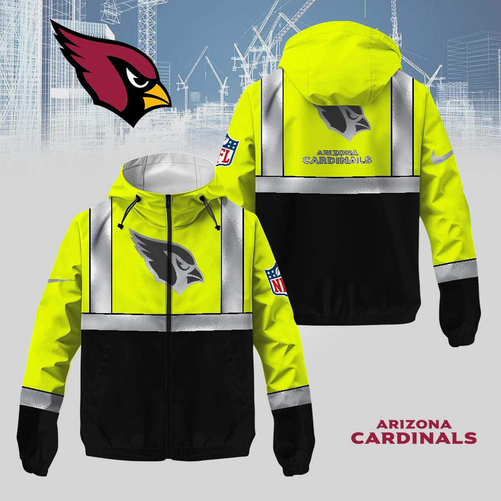 A.cardinals | Premium  Safety Windbreaker Jacket Nf1